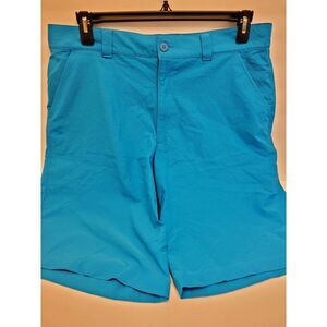 Under Armour Heat Gear Casual Shorts Men's Size‎ 36 Inseam 10.5in Flat Front